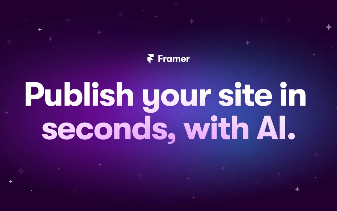Unleashing Creativity with Framer: A New Dimension in Website Building