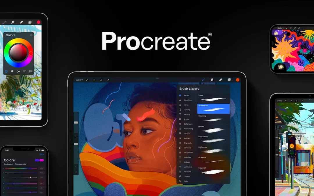 Procreate: Your Personal Portable Art Studio